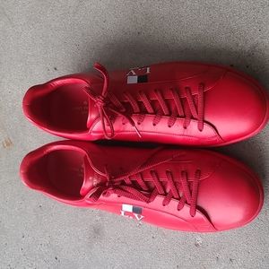 Vintage Red LV Sneaker 9.5 used